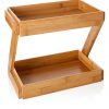 2 lade organizer bamboo