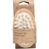 HOUTEN BODY MASSAGE BRUSH OVAL SHAPE - NATURAL