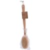 BODY BRUSH WITH HOUTEN HANDVAT - NATURAL