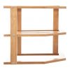 BAMBOO ANGLE SHELF 2LVL