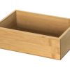 Schuivende organizer 3st bamboo
