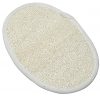 EXFOLIATING MASSAGE PAD FOR BODY BAMBOO/LOOFAH SMALL SIZE - NATURAL