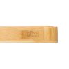 Juwelendoosje met spiegel bamboo leer