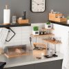 Schuivende organizer 3st bamboo