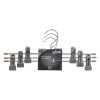 Metalen/pvc CLIPHANGER 3st