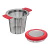SS TEA INFUSER + STAND