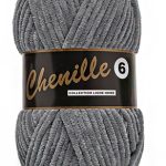 Chenille 002 Donkergrijs