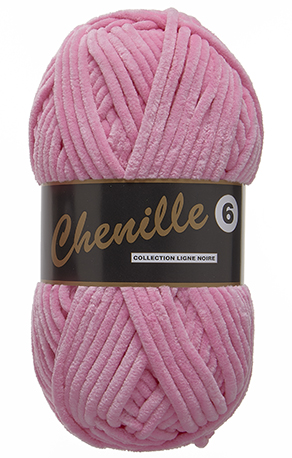 Chenille 713 Donkerroze