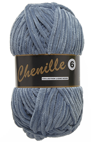 Chenille 022 Grijsblauw