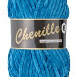 Chenille 459 Helder Blauw