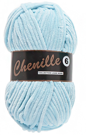 Chenille 011 Lichtblauw