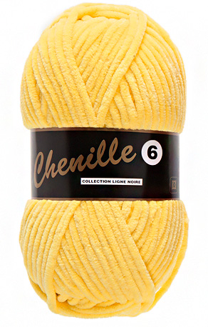 Chenille 510 Lichtgeel