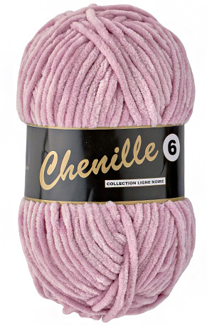 Chenille 711 Oud Licht Roze