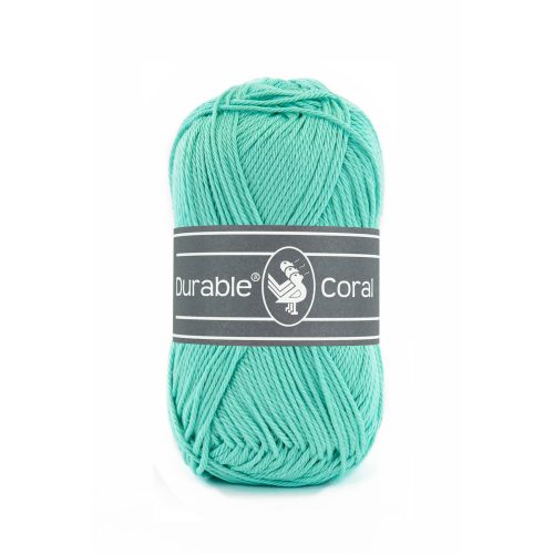 338 Durable Coral Katoen Aqua