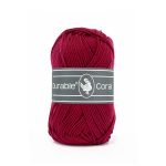 222 Durable Coral Katoen Bordeaux