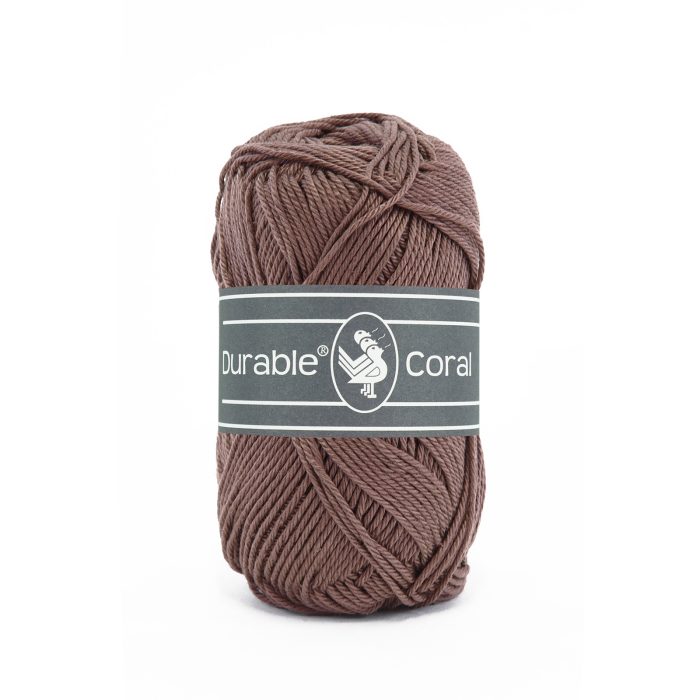 2229 Durable Coral Katoen Chocolade