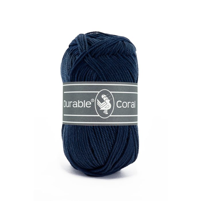 321 Durable Coral Katoen Marineblauw