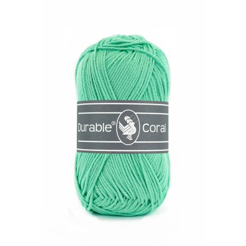 2138 Durable Coral Katoen Pacifisch groen