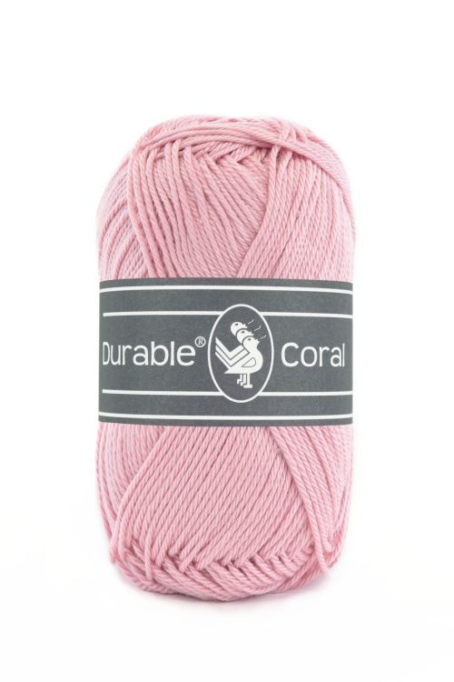 223 Durable Coral Katoen Rose blush