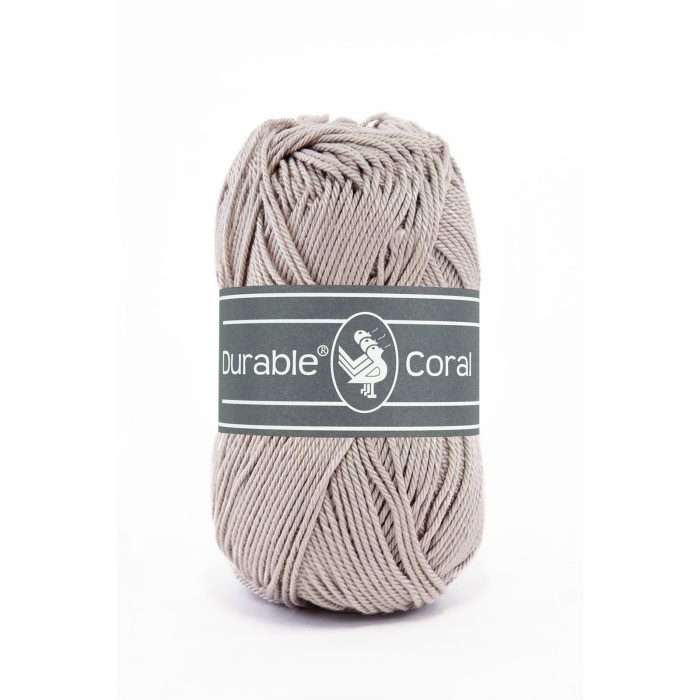 340 Durable Coral Katoen Taupe