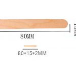 Houten stokjes 80*15*2MM 50PC M22209