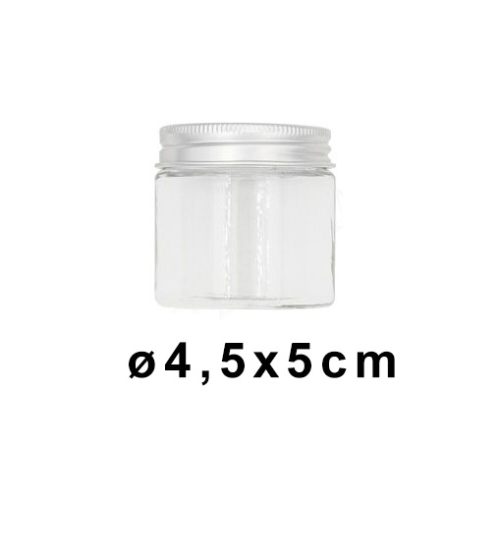 Plastic potje 75g 4,5*5CM M29325