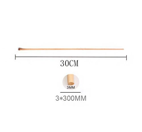 Houten stokje ø3MM*30CM M22229