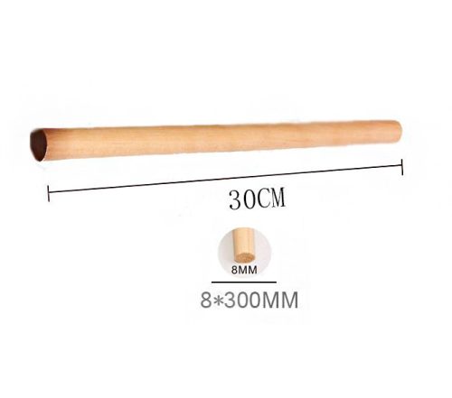 Houten stokje 8MM*30CM 12U M22234