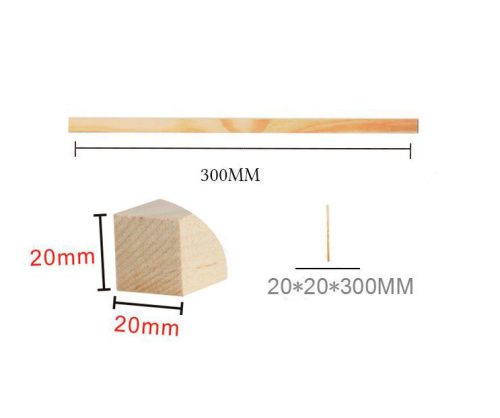 Houten stokje 20*20*300mm M21988