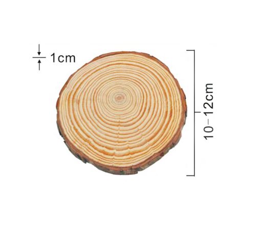 Boomschijf rond 10cm