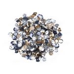 Pailletten Zwart-Zilver glitter mix 40g