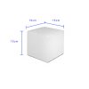 Piepschuim kubus wit 15*15*15cm