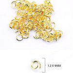 Buigringen goud 9*1,2mm-20g