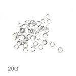 Buigringen zilver 10*1mm-20g