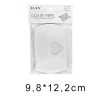 Gondeldoosjes karton wit 9,8*12,2cm 6st