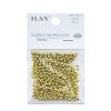 Kralen goud 4mm 8g