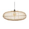 Hanglamp bamboe “Loren” naturel D60*25cm